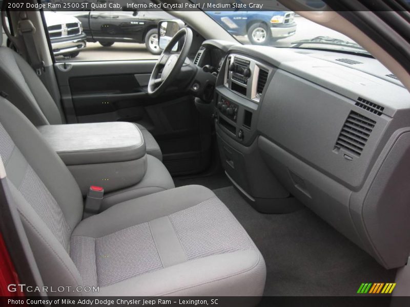 Inferno Red Crystal Pearl / Medium Slate Gray 2007 Dodge Ram 2500 ST Quad Cab