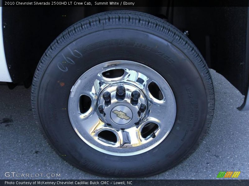 Summit White / Ebony 2010 Chevrolet Silverado 2500HD LT Crew Cab