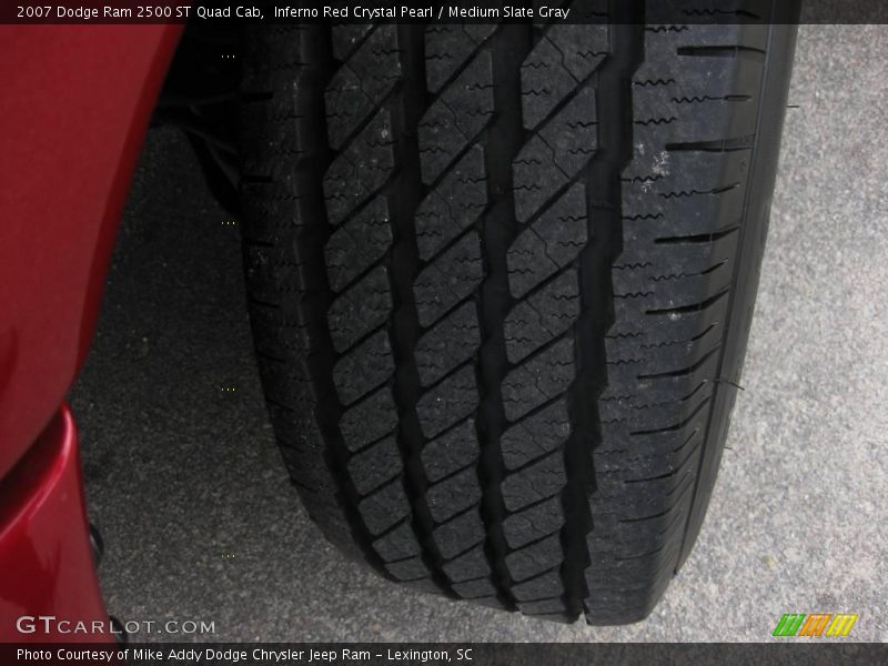 Inferno Red Crystal Pearl / Medium Slate Gray 2007 Dodge Ram 2500 ST Quad Cab