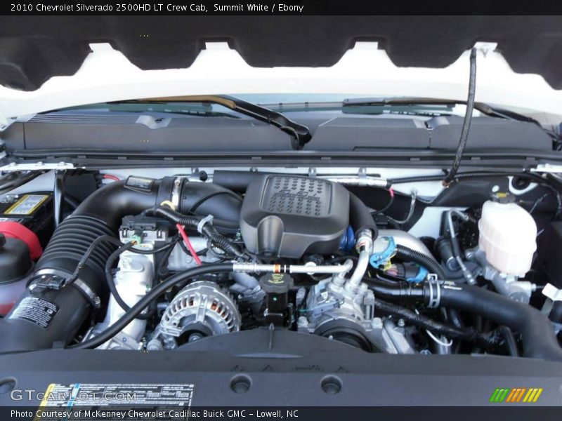 Summit White / Ebony 2010 Chevrolet Silverado 2500HD LT Crew Cab