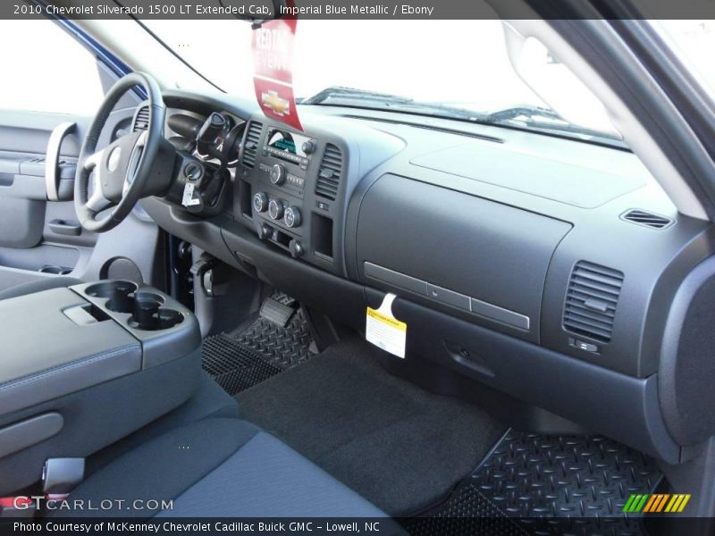 Imperial Blue Metallic / Ebony 2010 Chevrolet Silverado 1500 LT Extended Cab