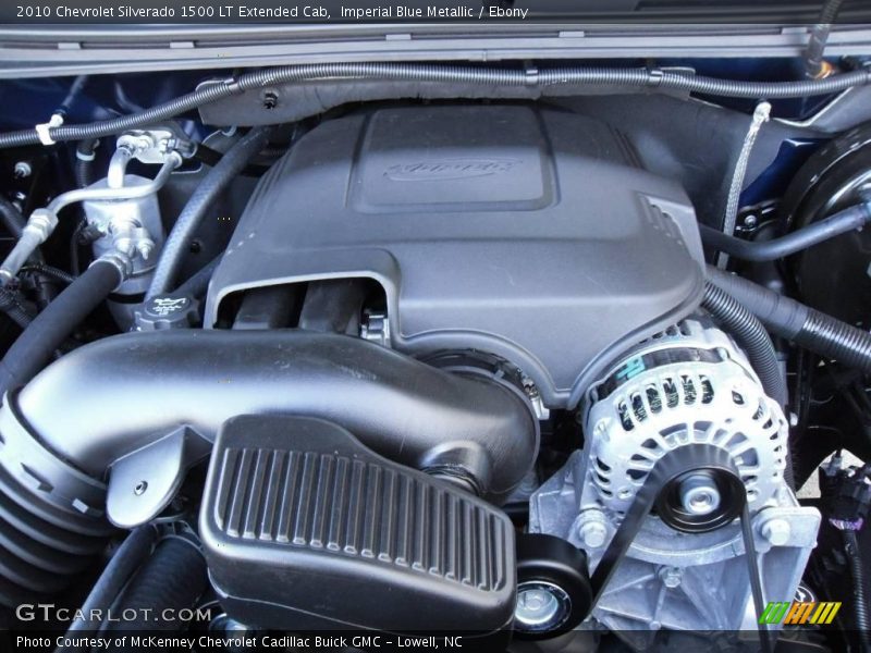 Imperial Blue Metallic / Ebony 2010 Chevrolet Silverado 1500 LT Extended Cab