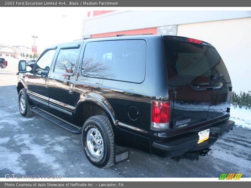Black / Medium Parchment 2003 Ford Excursion Limited 4x4