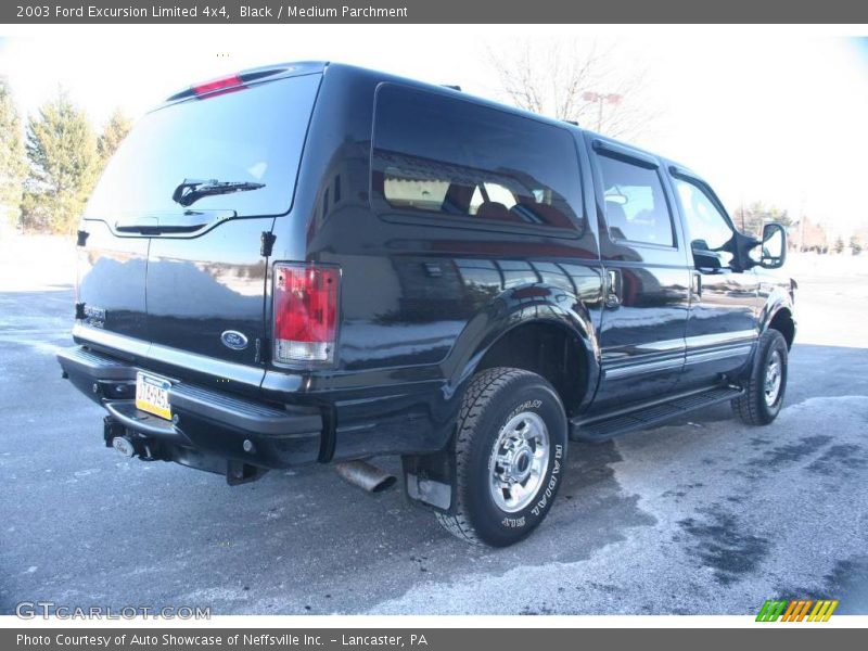 Black / Medium Parchment 2003 Ford Excursion Limited 4x4