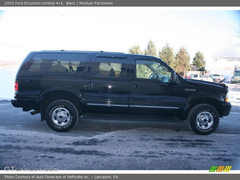 Black / Medium Parchment 2003 Ford Excursion Limited 4x4
