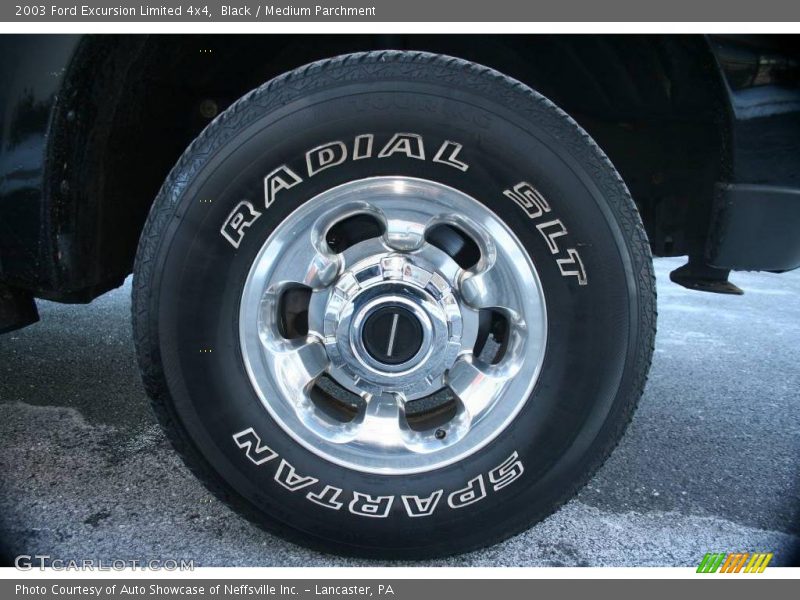 Black / Medium Parchment 2003 Ford Excursion Limited 4x4