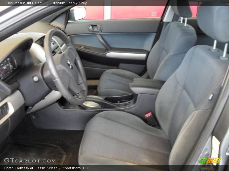 Titanium Pearl / Gray 2005 Mitsubishi Galant ES