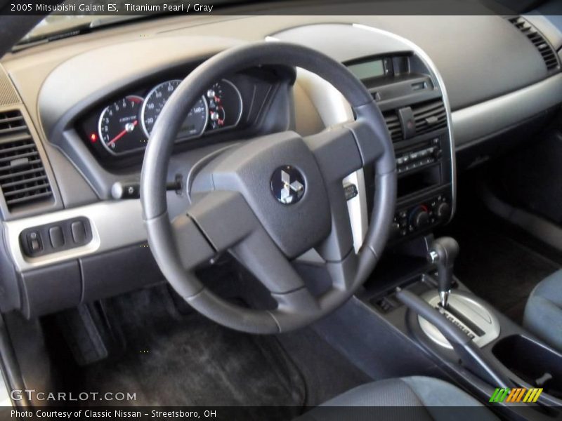Titanium Pearl / Gray 2005 Mitsubishi Galant ES