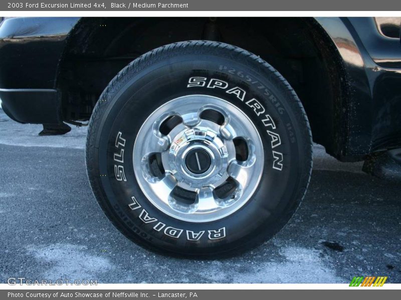 Black / Medium Parchment 2003 Ford Excursion Limited 4x4