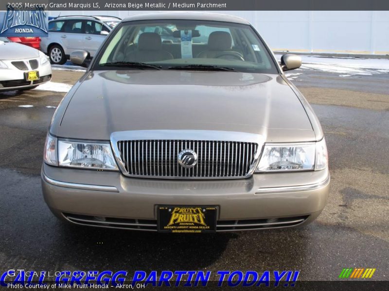 Arizona Beige Metallic / Medium Parchment 2005 Mercury Grand Marquis LS