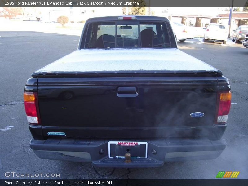 Black Clearcoat / Medium Graphite 1999 Ford Ranger XLT Extended Cab