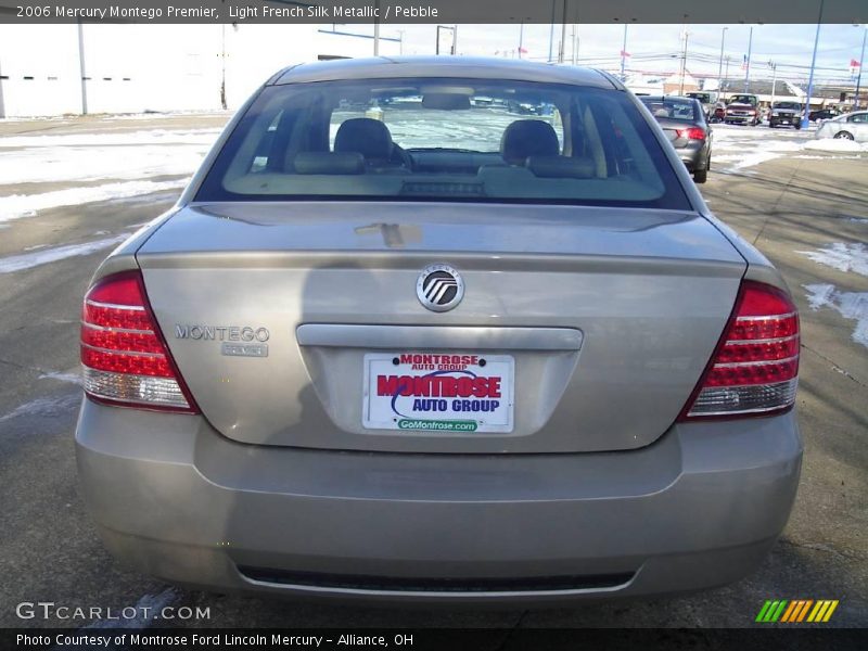 Light French Silk Metallic / Pebble 2006 Mercury Montego Premier