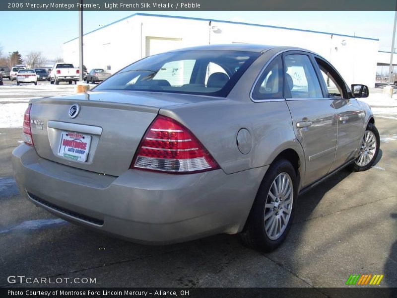 Light French Silk Metallic / Pebble 2006 Mercury Montego Premier