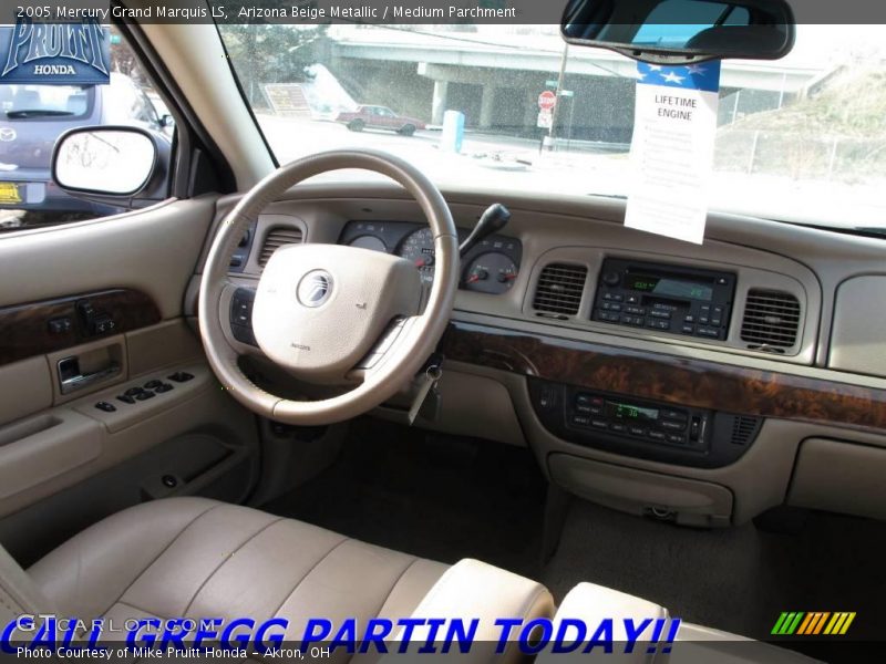 Arizona Beige Metallic / Medium Parchment 2005 Mercury Grand Marquis LS