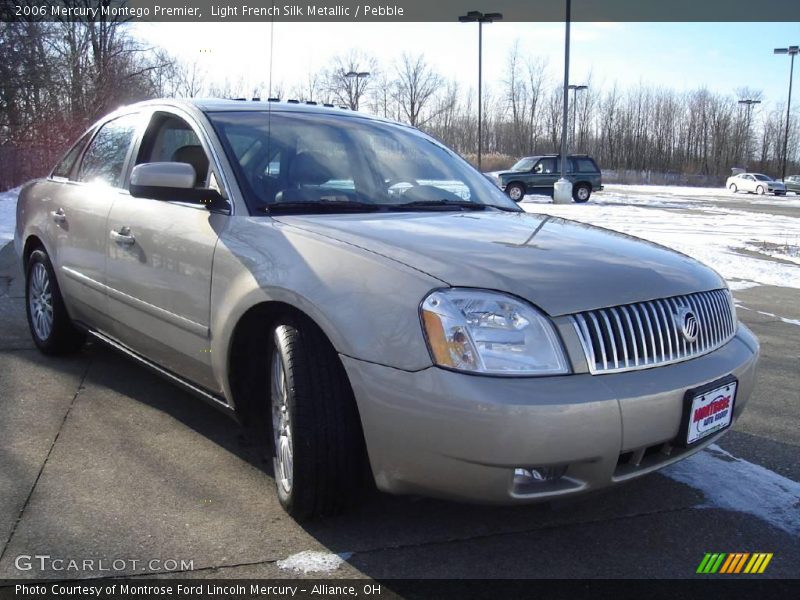 Light French Silk Metallic / Pebble 2006 Mercury Montego Premier