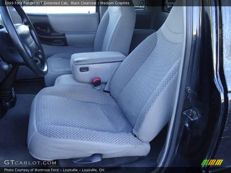 Black Clearcoat / Medium Graphite 1999 Ford Ranger XLT Extended Cab