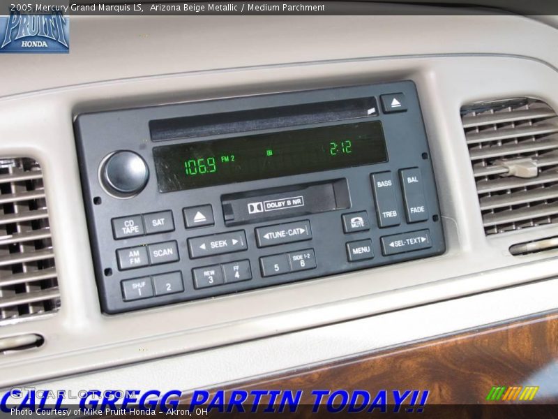 Arizona Beige Metallic / Medium Parchment 2005 Mercury Grand Marquis LS