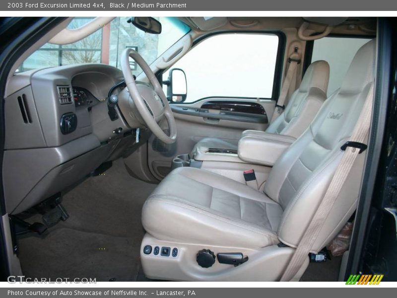 Black / Medium Parchment 2003 Ford Excursion Limited 4x4