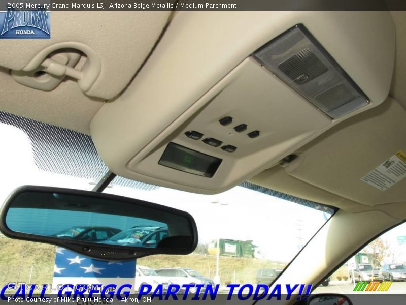Arizona Beige Metallic / Medium Parchment 2005 Mercury Grand Marquis LS
