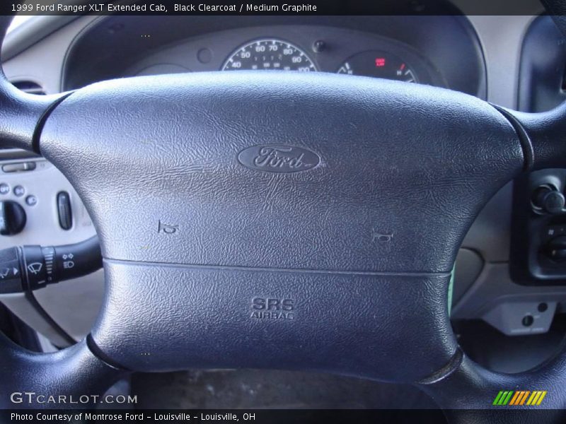 Black Clearcoat / Medium Graphite 1999 Ford Ranger XLT Extended Cab
