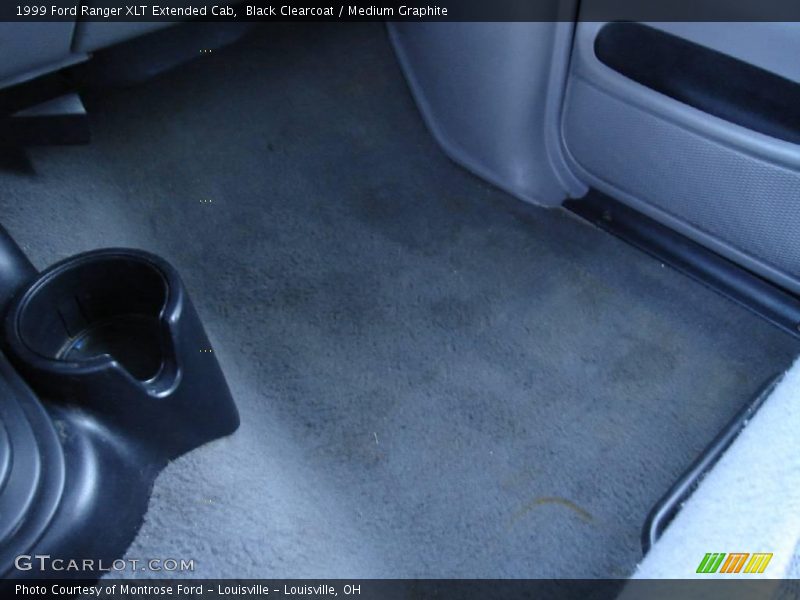 Black Clearcoat / Medium Graphite 1999 Ford Ranger XLT Extended Cab