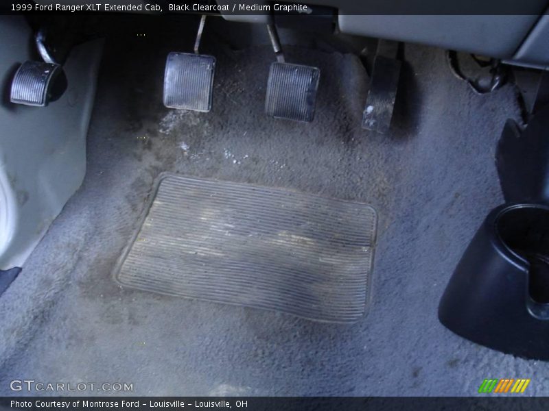 Black Clearcoat / Medium Graphite 1999 Ford Ranger XLT Extended Cab