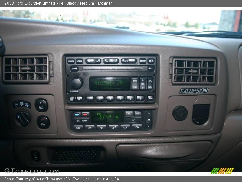 Black / Medium Parchment 2003 Ford Excursion Limited 4x4