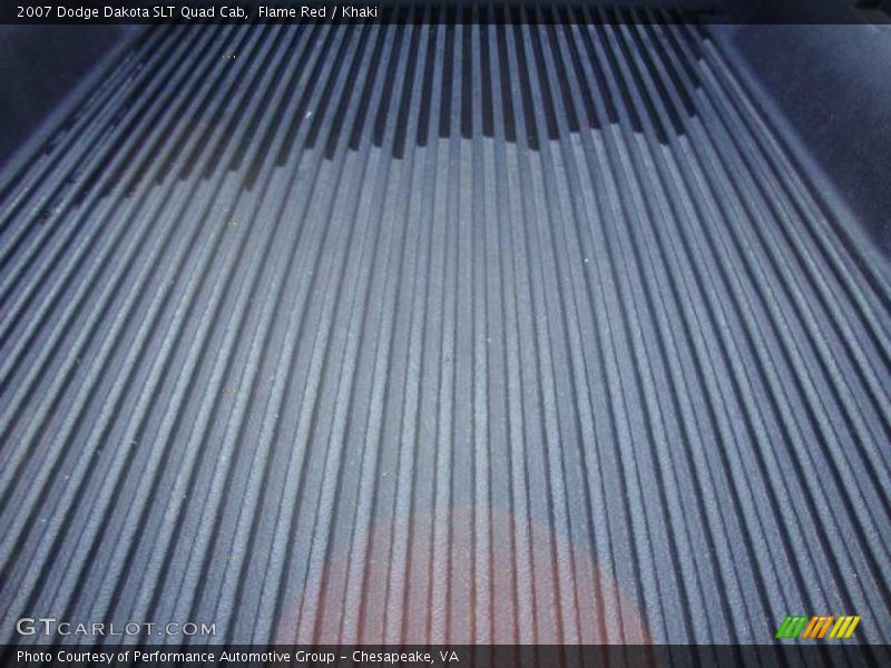 Flame Red / Khaki 2007 Dodge Dakota SLT Quad Cab