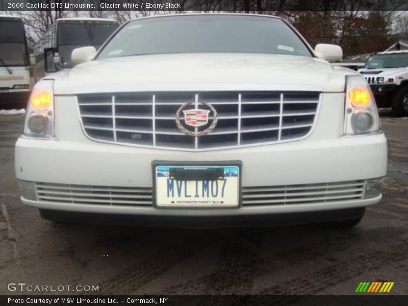 Glacier White / Ebony Black 2006 Cadillac DTS Limousine