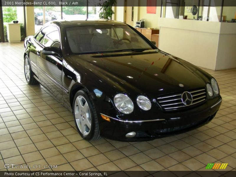Black / Ash 2001 Mercedes-Benz CL 600
