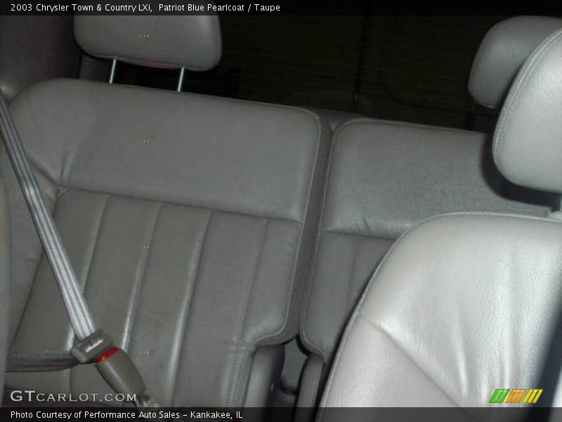 Patriot Blue Pearlcoat / Taupe 2003 Chrysler Town & Country LXi