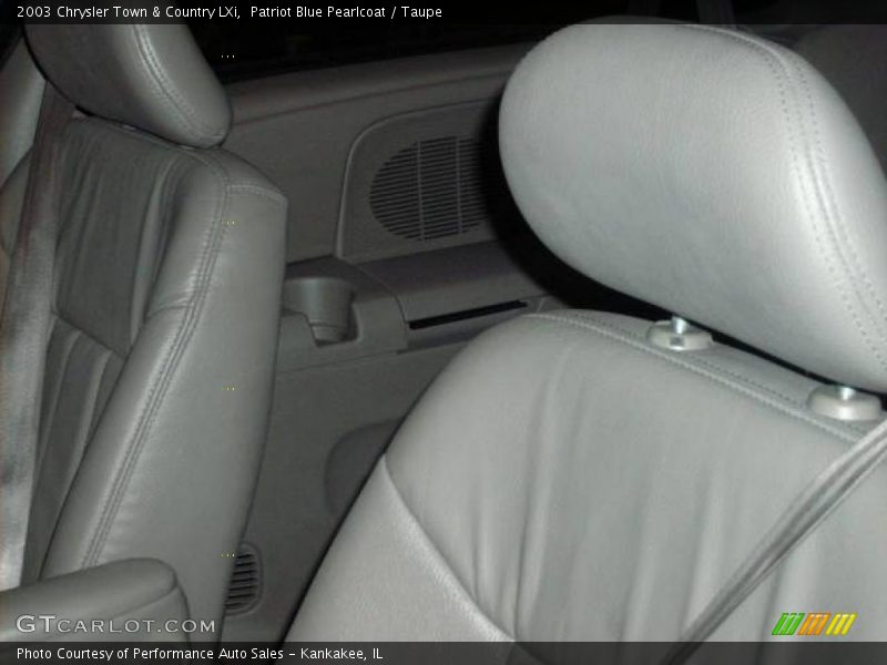 Patriot Blue Pearlcoat / Taupe 2003 Chrysler Town & Country LXi