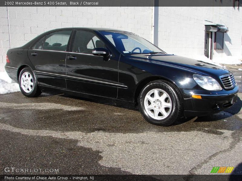 Black / Charcoal 2002 Mercedes-Benz S 430 Sedan
