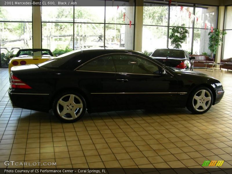 Black / Ash 2001 Mercedes-Benz CL 600
