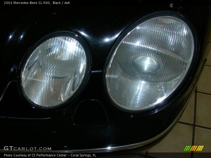 Black / Ash 2001 Mercedes-Benz CL 600