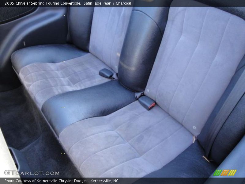 Satin Jade Pearl / Charcoal 2005 Chrysler Sebring Touring Convertible
