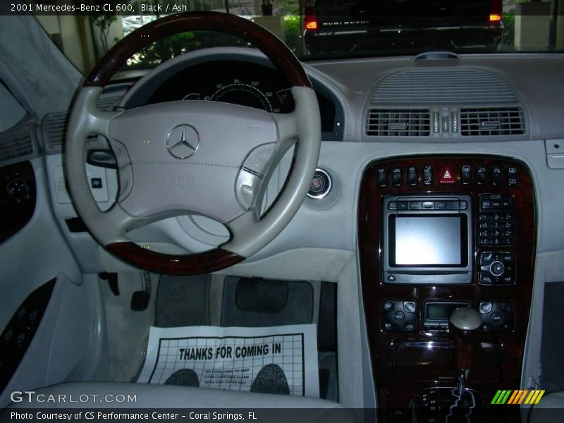 Black / Ash 2001 Mercedes-Benz CL 600