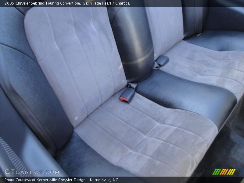Satin Jade Pearl / Charcoal 2005 Chrysler Sebring Touring Convertible