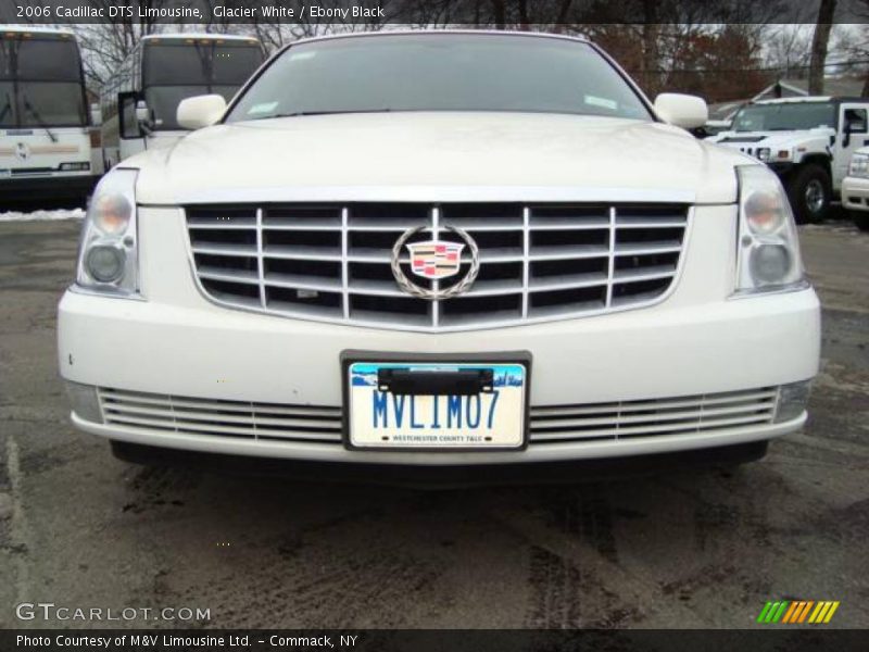 Glacier White / Ebony Black 2006 Cadillac DTS Limousine