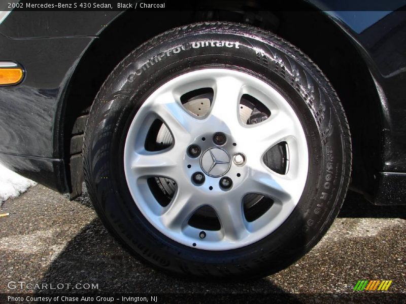 Black / Charcoal 2002 Mercedes-Benz S 430 Sedan
