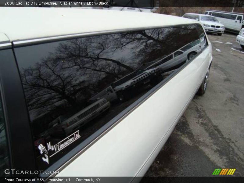 Glacier White / Ebony Black 2006 Cadillac DTS Limousine