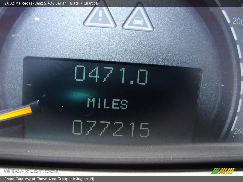 Black / Charcoal 2002 Mercedes-Benz S 430 Sedan