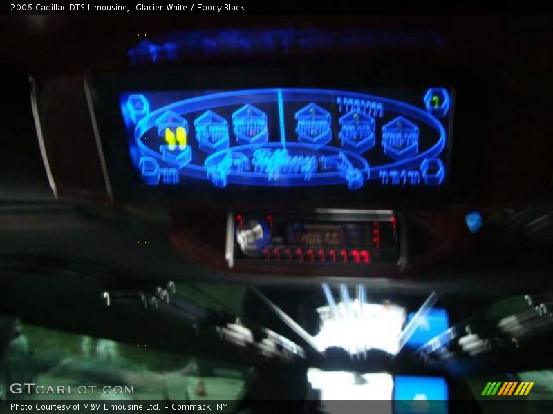 Glacier White / Ebony Black 2006 Cadillac DTS Limousine