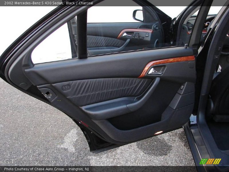 Black / Charcoal 2002 Mercedes-Benz S 430 Sedan