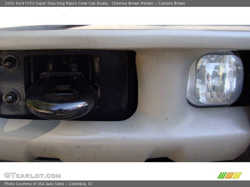 Chestnut Brown Metallic / Castano Brown 2003 Ford F350 Super Duty King Ranch Crew Cab Dually