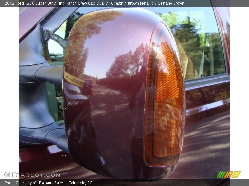 Chestnut Brown Metallic / Castano Brown 2003 Ford F350 Super Duty King Ranch Crew Cab Dually
