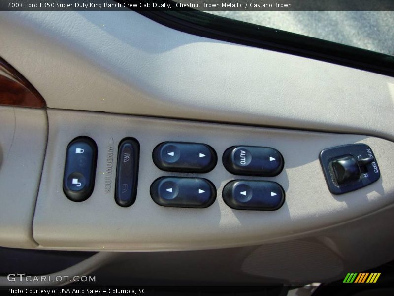 Chestnut Brown Metallic / Castano Brown 2003 Ford F350 Super Duty King Ranch Crew Cab Dually