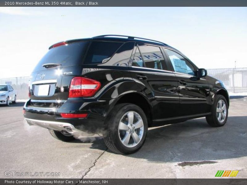 Black / Black 2010 Mercedes-Benz ML 350 4Matic