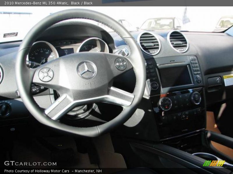 Black / Black 2010 Mercedes-Benz ML 350 4Matic
