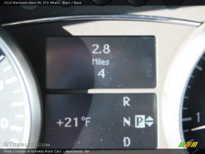 Black / Black 2010 Mercedes-Benz ML 350 4Matic